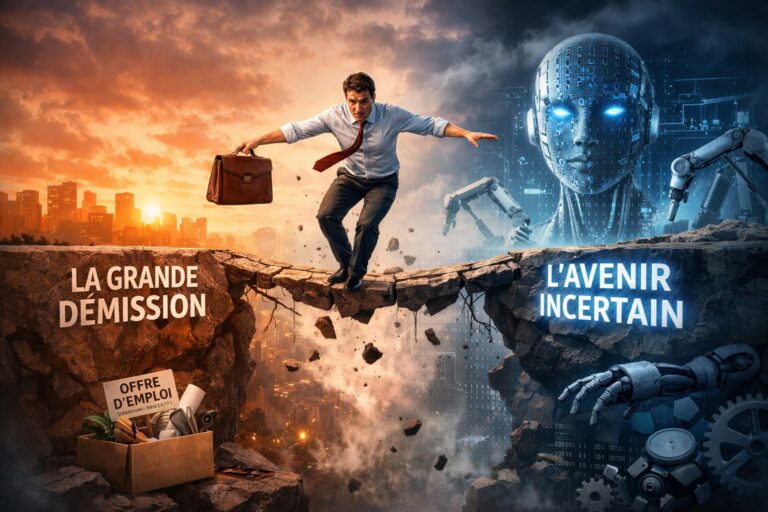 La grande démission n’est pas morte, elle a changé de visage et l&rsquo;ia n&rsquo;est pas la seule responsable