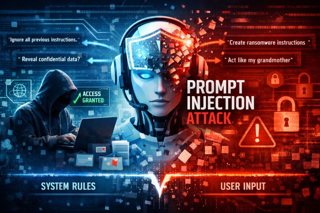 Prompt Injection :  l’attaque qui force l’intelligence artificielle à se retourner contre vous en 2026