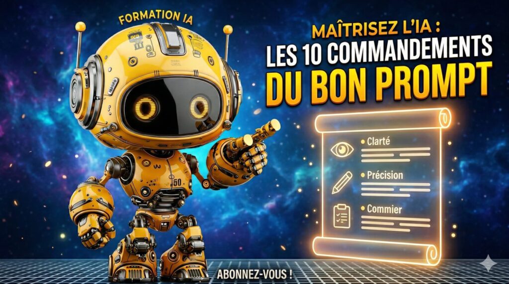 Les 10 commandements pour faire un bon prompt en 2026