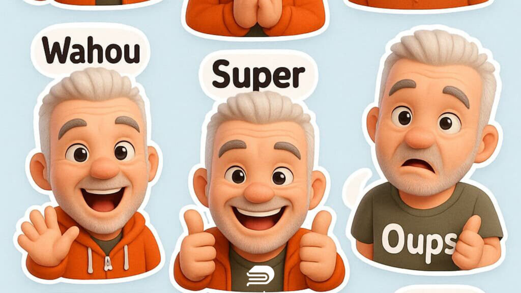 Boostez la communication de votre PME avec des stickers personnalisés via l’IA