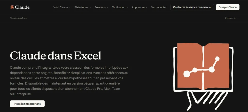 Claude dans Excel : Gagnez du temps avec l’IA recommandée par CIA Conseil en IA