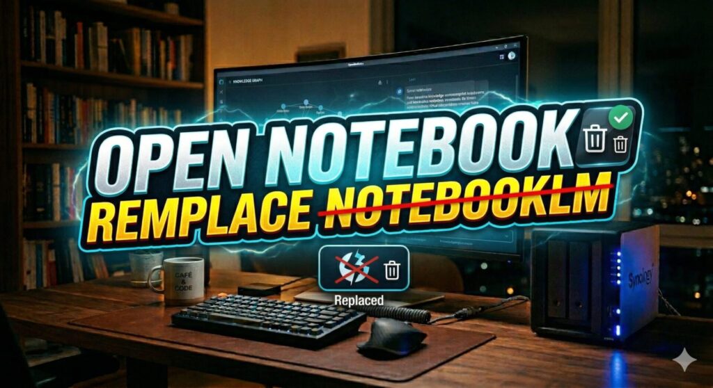 Open Notebook vs NotebookLM : souveraineté et IA en entreprise